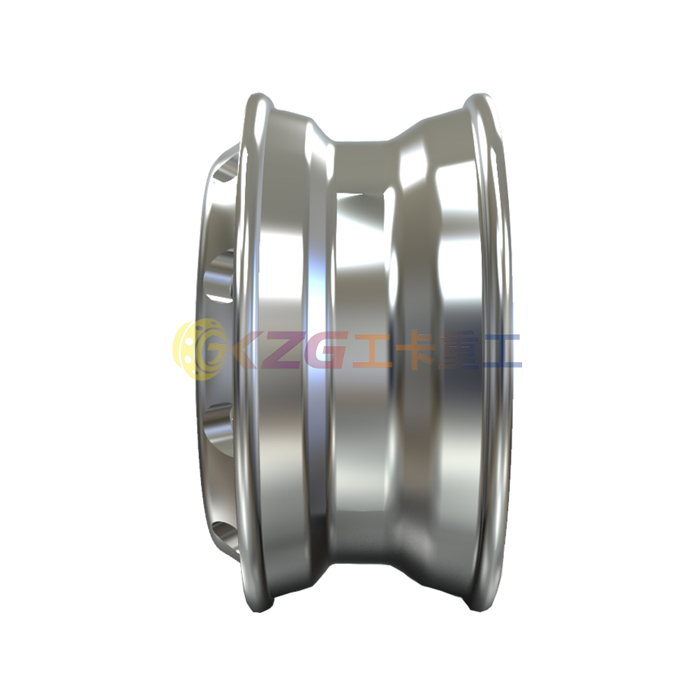 Best Selling Forged Aluminum Wheels with Rims Size 17.5X6.75 Matched Tires Size 9R17.5
