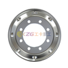 high polished aluminum wheel with rim size 19.5✖7.5 for tires 245/70R19.5