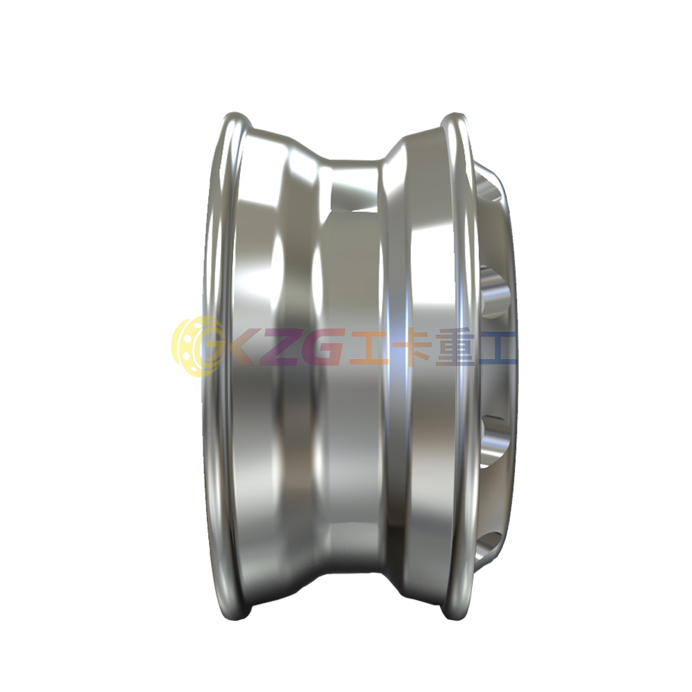 High Quality Forged Aluminum Wheels with Rim Size 17.5X6.75 Matched Tire Size 9R17.5