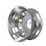 Forged Alloy Aluminum Wheels with Rims Size 17.5X6.75 Matched Tires Size 9R17.5