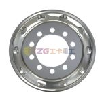 Forged Alloy Aluminum Wheels with Rims Size 17.5X6.00 Matched Tires Size 8R17.5