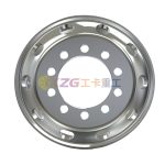 Forged Alloy Aluminum Wheels with Rims Size 17.5X6.00 Matched Tires Size 8R17.5