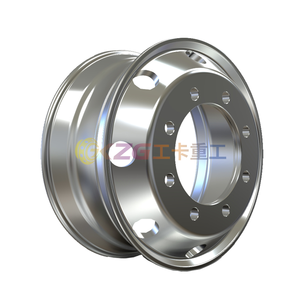 Aluminum Wheels with Rims Size 19.5X7.50 for Tires Size 245/70R19.5