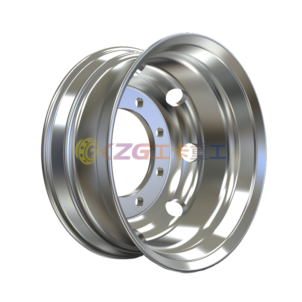 Aluminum Wheels with Rims Size 19.5X7.50 for Tires Size 245/70R19.5