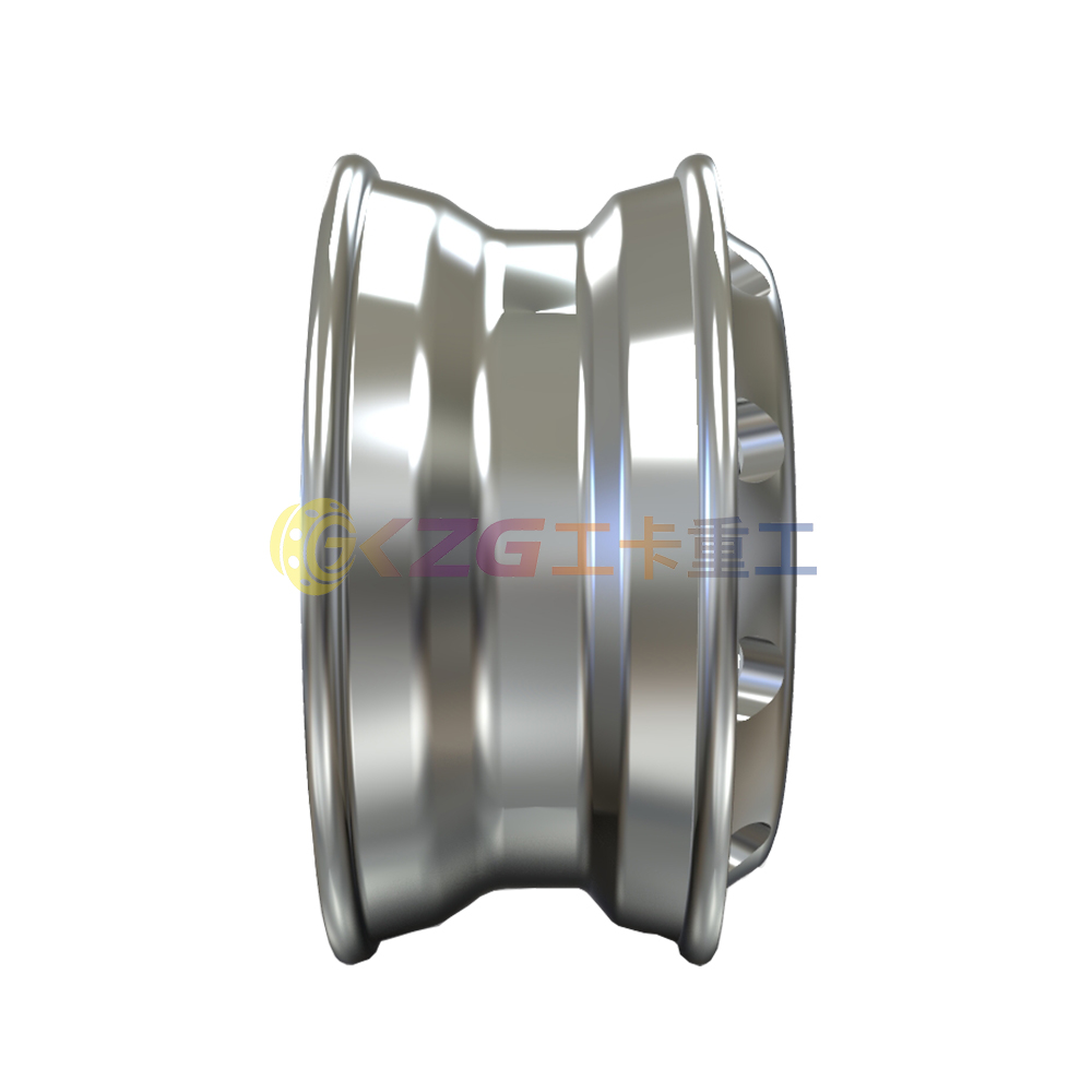 Forged Aluminum Alloy Wheels with Rims Size 17.5X6.75 for Tires Size 9R17.5