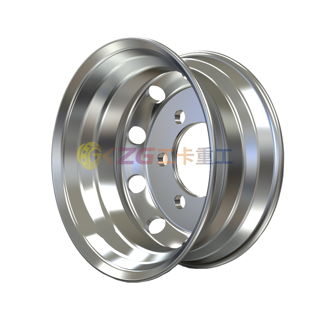 Forged Aluminum Alloy Wheels with Rims Size 17.5X6.75 for Tires Size 9R17.5