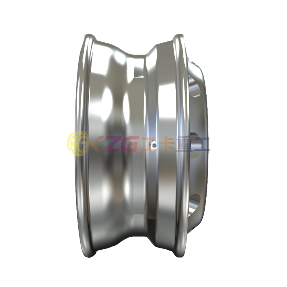 High Quality Aluminum wheel with rim size 17.5*6.00 Matched tire size 9R17.5