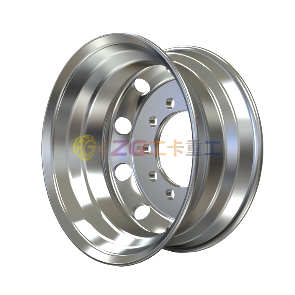 Aluminum Alloy Truck Wheels Forged Rims 17.5*6.75