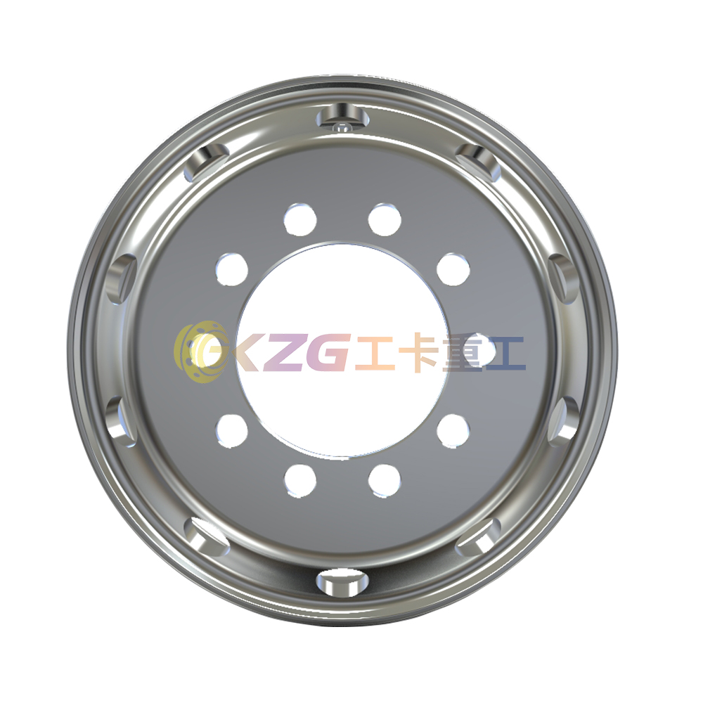 Aluminum Alloy Truck Wheels Forged Rims 17.5*6.75