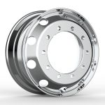 Forged Aluminum Alloy Wheels with Rims Size 22.5X9.00 for Tires Size 12R22.5
