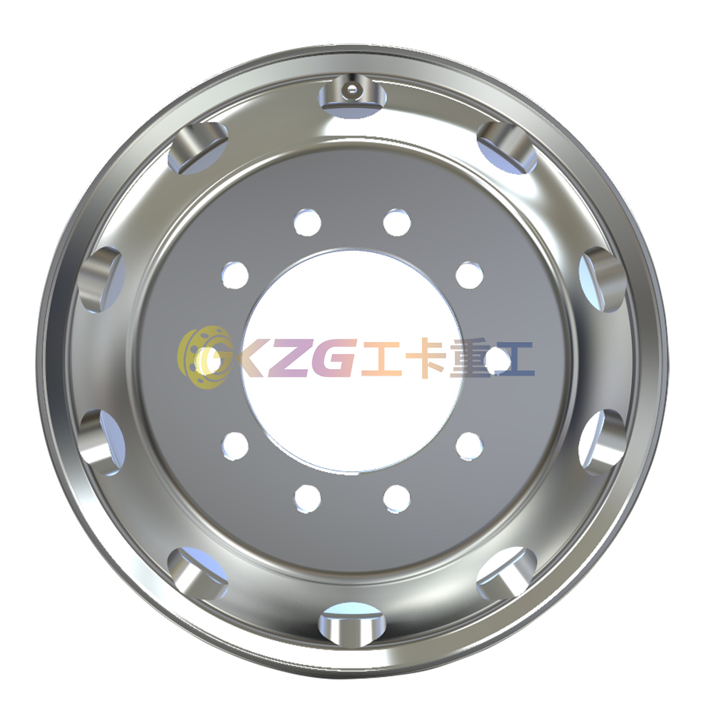 Forged Aluminum Alloy wheels with rim size 24.5X8.25