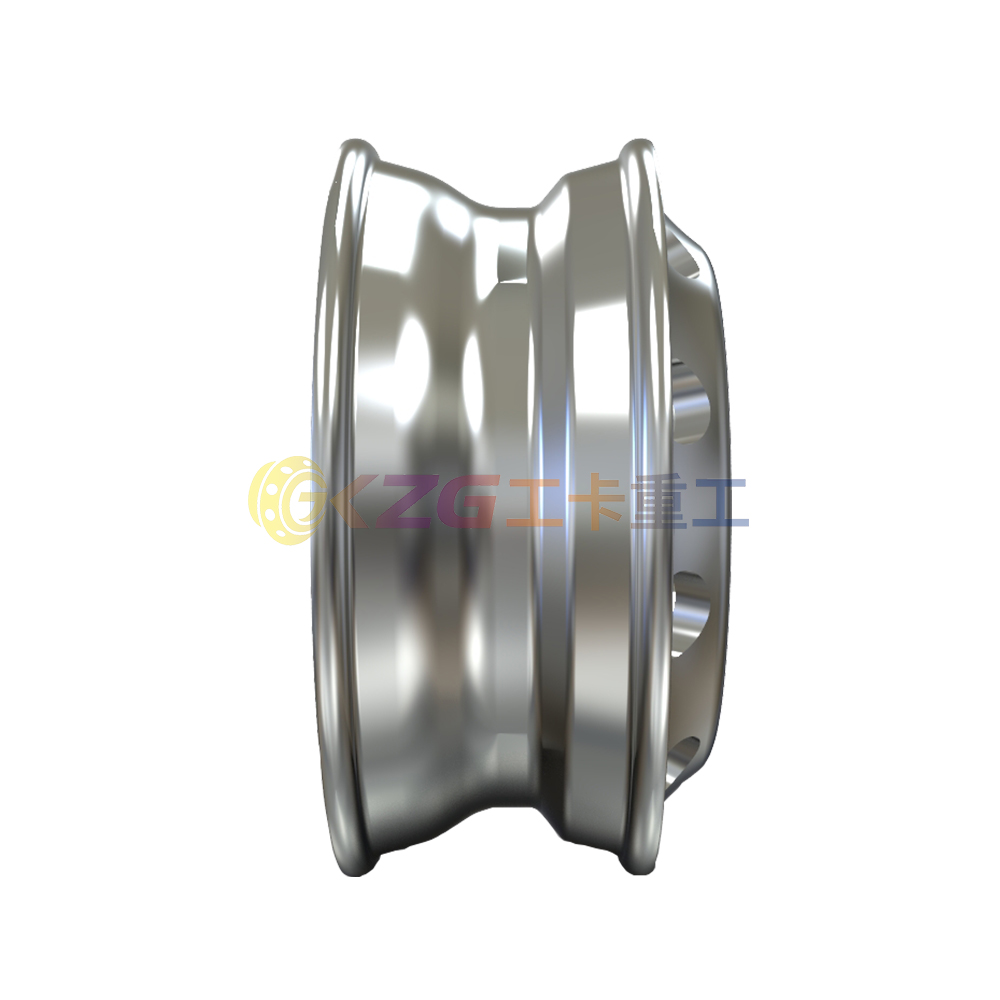 Rim Size 17.5×6.0 Matched Tire Size 205/75R17.5 And 215/75R17.5 Tubeless Aluminum Wheel