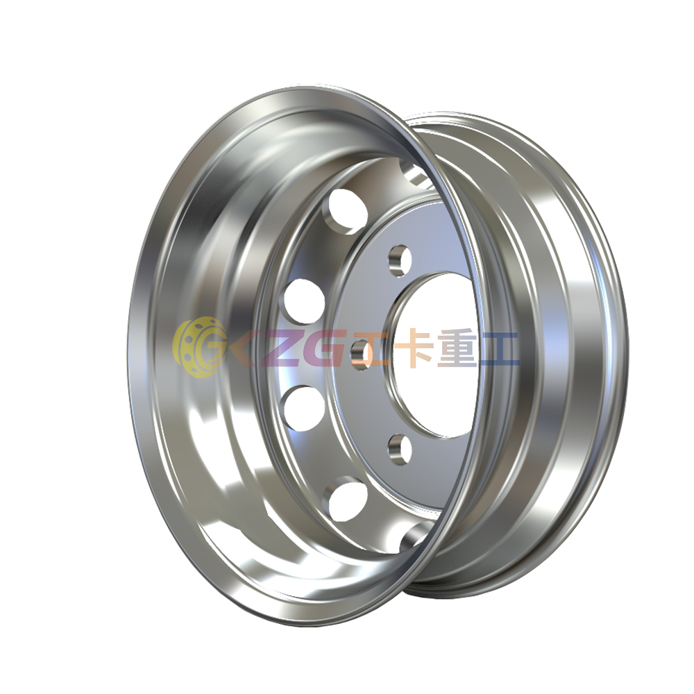Rim Size 17.5×6.0 Matched Tire Size 205/75R17.5 And 215/75R17.5 Tubeless Aluminum Wheel