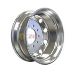Double Polished Aluminum Wheel with Rims Size 19.5✖6.75 for Tires 9R19.5 225/70R19.5