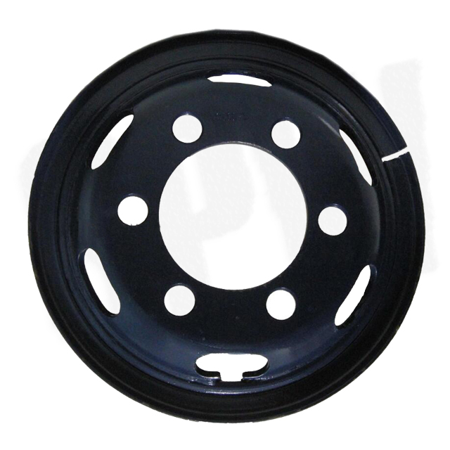 High Quality Tube Steel Wheel Rim 6.0-16 Matched Tire Size 750-16 for Commercial Vehicles / Motor Homes And Trucks