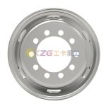 17.5×6.75, Tubeless Steel Wheel, Matched Tyre Size Matched Tyre Size 9R17.5, 235/75R17.5