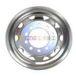 Rim Size 17.5X6.75 Matched Tire Size 9R17.5 And 235/75R17.5 Tubeless Aluminum Wheel Rim