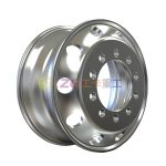 Rim Size 17.5X6.75 Matched Tire Size 9R17.5 And 235/75R17.5 Tubeless Aluminum Wheel Rim