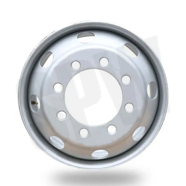 Tubeless Steel Wheel Rim 19.5*7.5 Matched Tire Size 245/70R19.5 for Truck