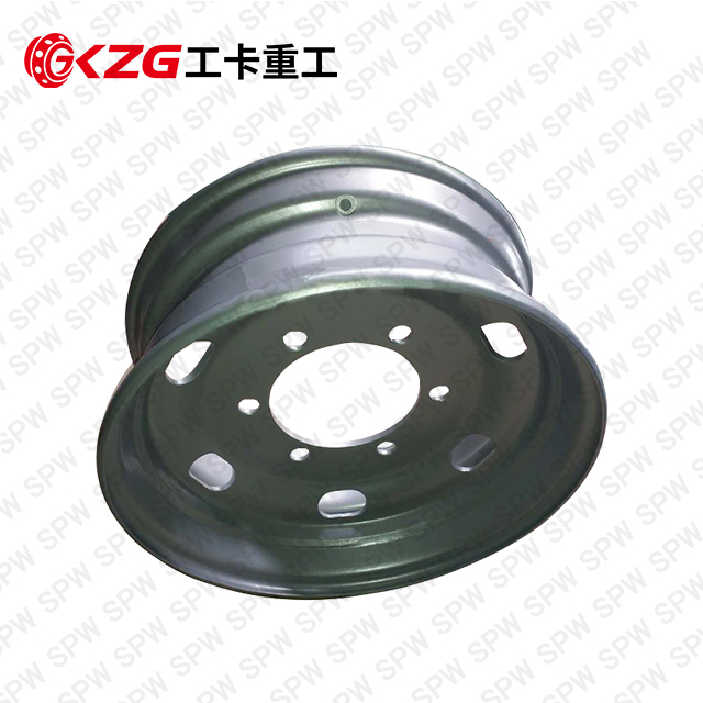 Agricultural tractor wheel with rim size 6.75×17.5