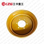 Agricultural tractor wheel with rim size 6.75×19