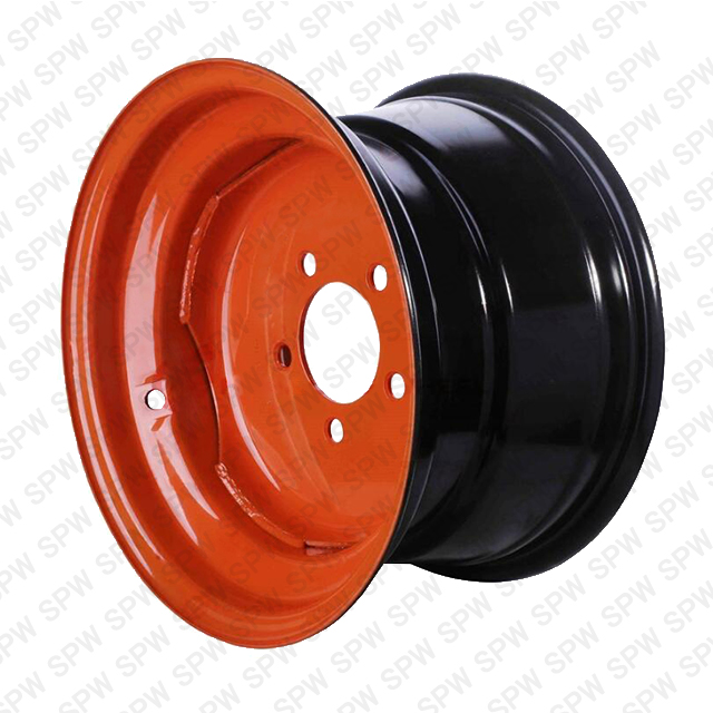 Agricultural tractor wheel with rim size 9×15.3