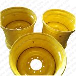 Agricultural tractor wheel with rim size 20×26.5