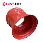 Agricultural tractor wheel with rim size 20×22.5