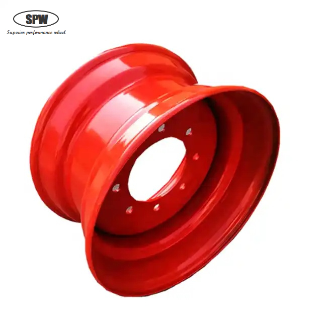 Agricultural tractor wheel with rim size 9.75×16.5