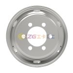6.75×19.5, Tubeless Steel Wheel with Mitsubishi standard, Matched Tyre Size Matched Tyre Size 9R19.5, 225/70R19.5