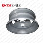 Agricultural tractor wheel with rim size 6.0×17.5