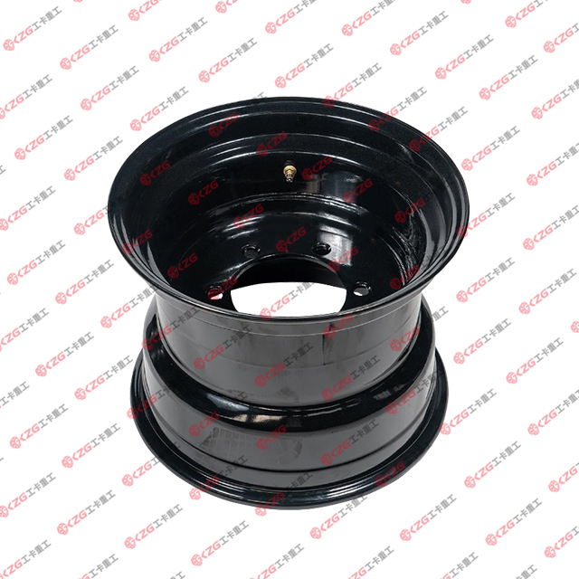 Agricultural tractor wheel with rim size 13×17