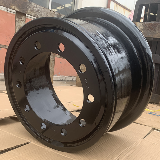 Steel Wheel Rim Size 10.00-20 for Matching 14.00-20 Tire upon 3-piece for Forklift