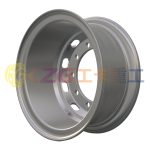 Tube Steel Wheel 8.00-20, Matched Tyre Size Matched Tyre Size 1100-20, Chinese Truck Wheel Factory