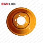 Customized 9×15.3 inch tractor steel wheel rims for 12.0/75-15.3 agricultural tires for tire size