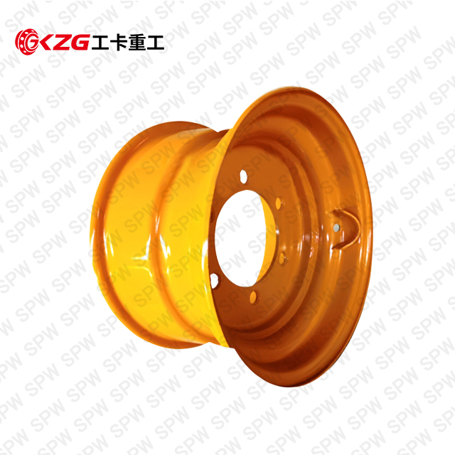 Customized 9×15.3 inch tractor steel wheel rims for 12.0/75-15.3 agricultural tires for tire size