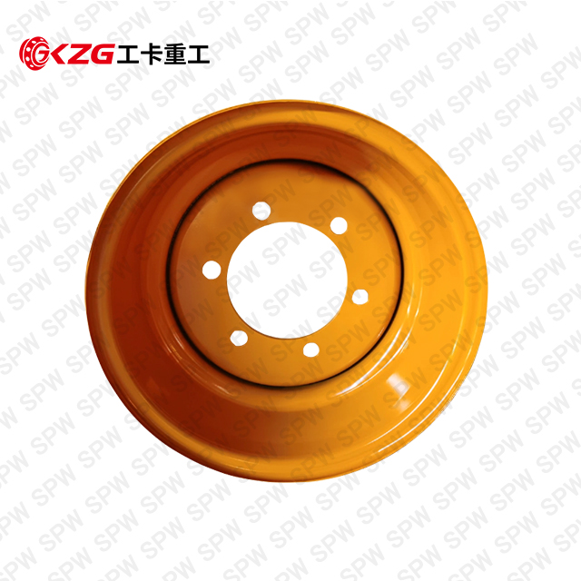 Customized 9×15.3 inch tractor steel wheel rims for 12.0/75-15.3 agricultural tires for tire size