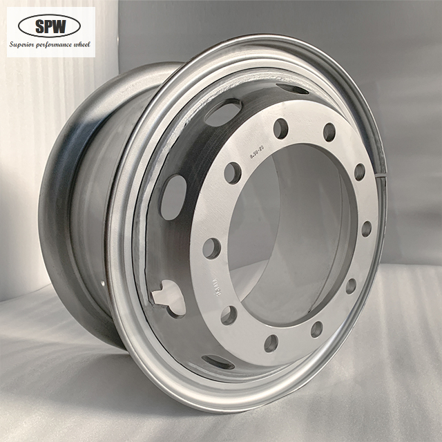 Construction Wheel Rim 8.5-20 with Tire Size 11.00-20 For Excavator Wheel