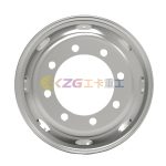 19.5*6.75, Tubeless Steel Wheel with Oman standard, Matched Tyre Size Matched Tyre Size 9R19.5, 225/70R19.5