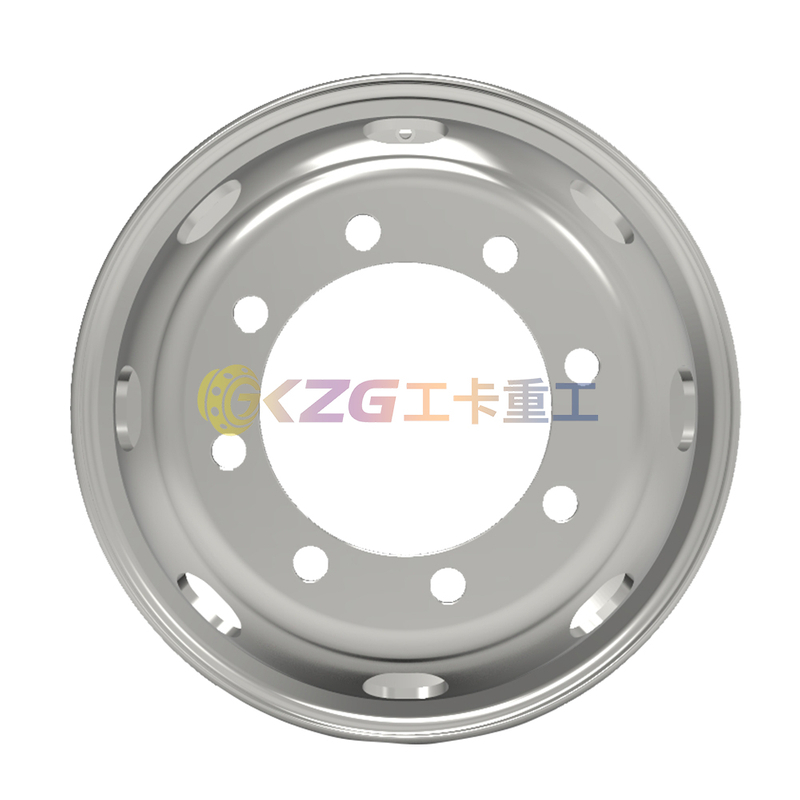 19.5*6.75, Tubeless Steel Wheel with Oman standard, Matched Tyre Size Matched Tyre Size 9R19.5, 225/70R19.5