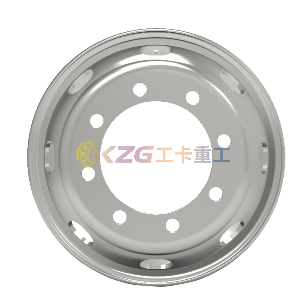 19.5*6.75, Tubeless Steel Wheel with Oman standard, Matched Tyre Size Matched Tyre Size 9R19.5, 225/70R19.5