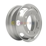 19.5*6.75, Tubeless Steel Wheel with Oman standard, Matched Tyre Size Matched Tyre Size 9R19.5, 225/70R19.5