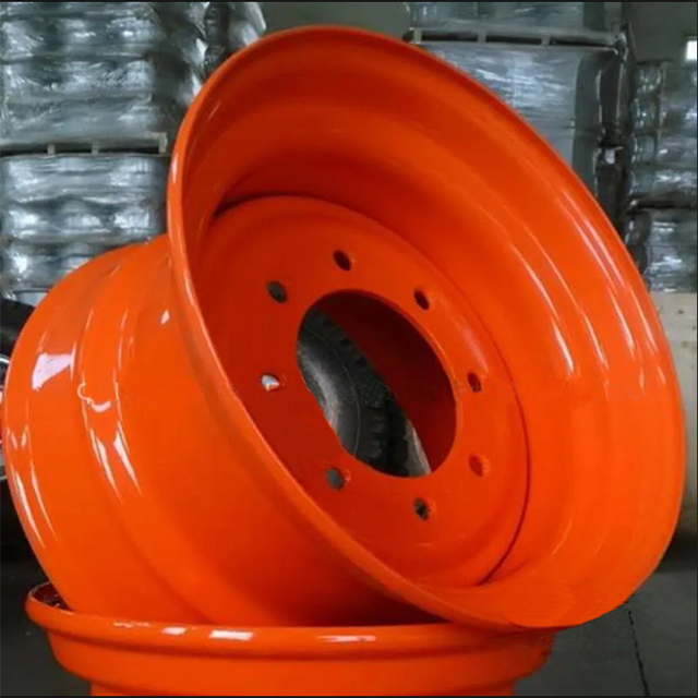 9.75X16.5 Tubeless Rim TBR Truck Steel Wheel China Factory