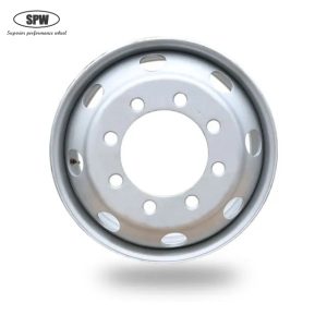 19.5*7.5, Tubeless Steel Wheel with little Steyr standard, Matched Tyre Size Matched Tyre Size 265/75R19.5