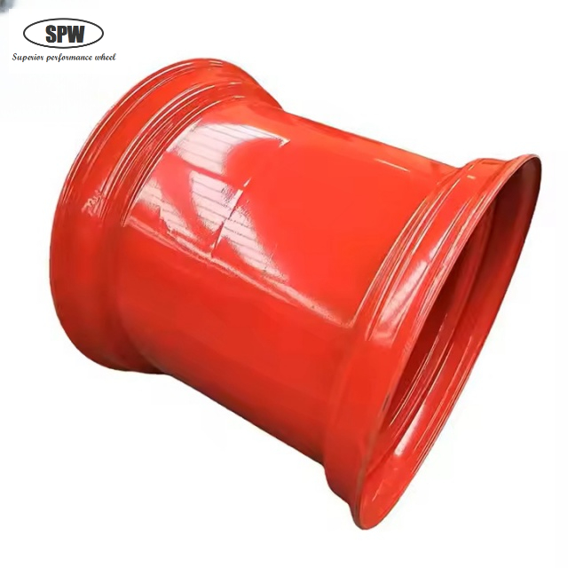 Agricultural wheel rim 18×22.5 with customized surface color