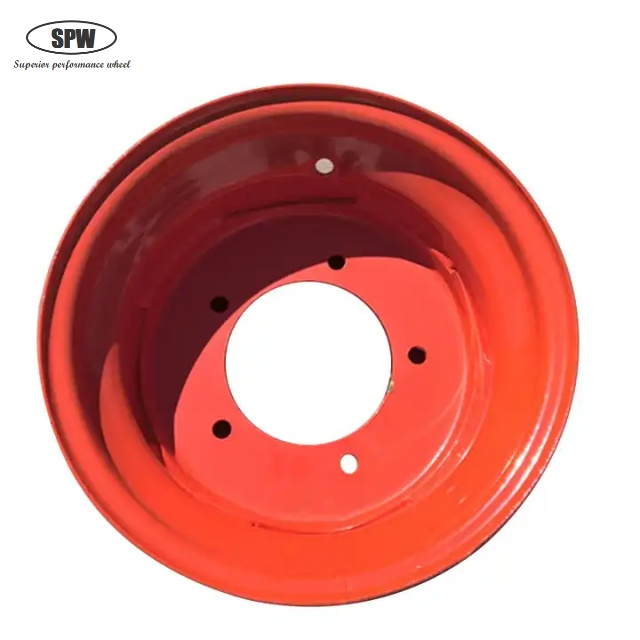 Agricultural wheel rim 9×15.3 for matcing 12.0/75-15.3 tires in tractor area