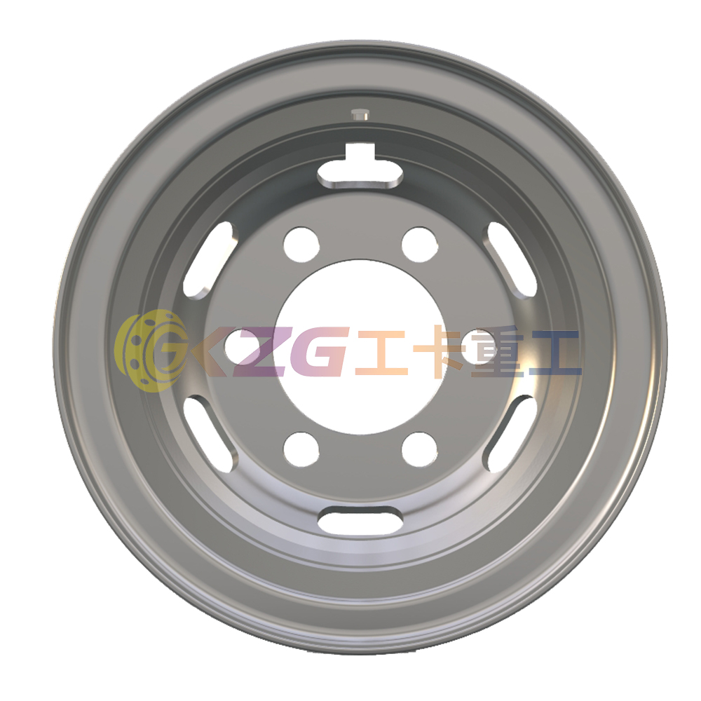 16-6.5, Tube Steel Wheel, Matched Tyre Size Matched Tyre Size 825-16, Chinese Truck Wheel Factory