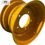 Agricultural wheel rim 15.3X9 for matcing 10.0-15.3 tire in tractor/trailer areas with customized color/parameters