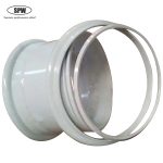 Forklift steel wheel rim size 6.00-16 for matching 7.5R16 tire
