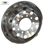 High Quality Aluminum wheel rim size 22.5*14.00 matched 445/65R22.5 tires